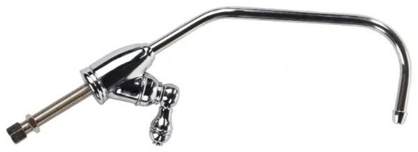 Кран 7,5 см с керамическим переключателем Raifil F-07-2BC-L SILVER 1/4″ — изображение 2